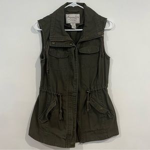 Army green vest